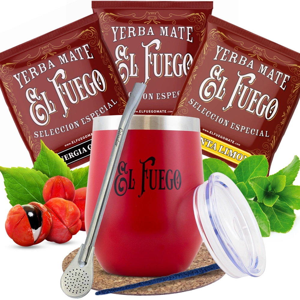 Zestaw Yerba  Mate El Fuego TermoLid startowy