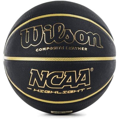 Wilson Piłka do koszykówki NCAA Highlight Gold - WTB067519XB07 27294-236