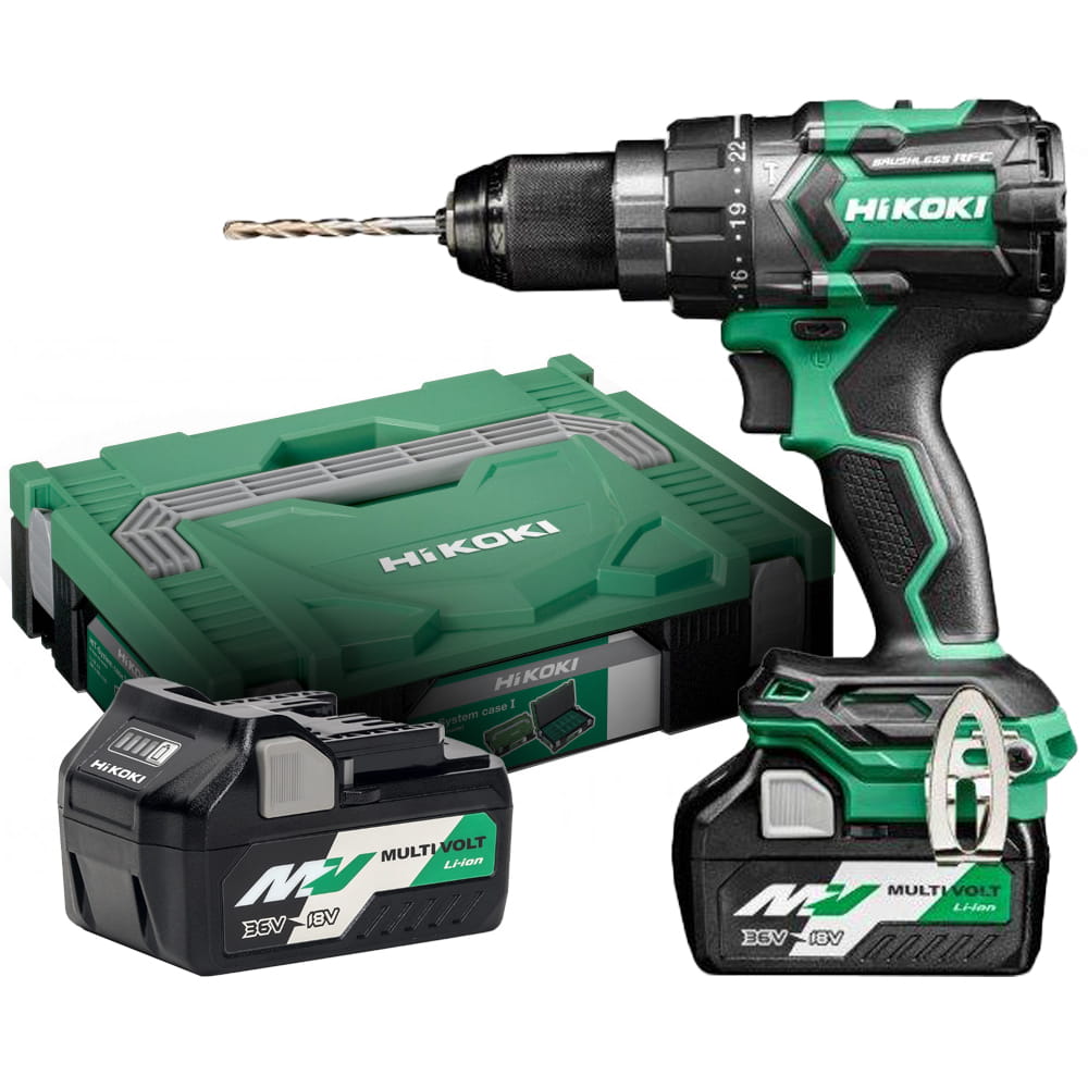 Hikoki DV18DC WRZ wiertarko-wkrętarka udarowa w walizce HitSystem