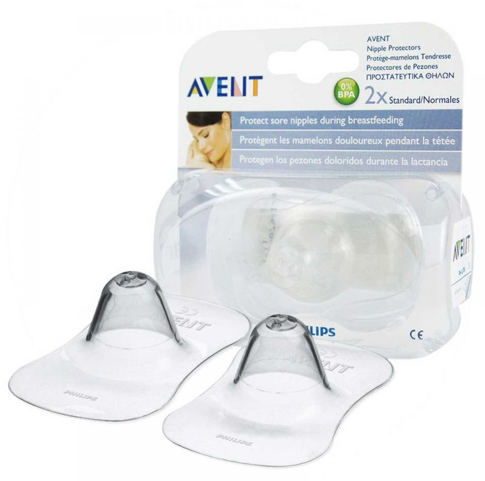 Silikonowe osłonki na piersi do karmienia Philips Avent 2 Mini Silicone Nipple Shields 2 szt