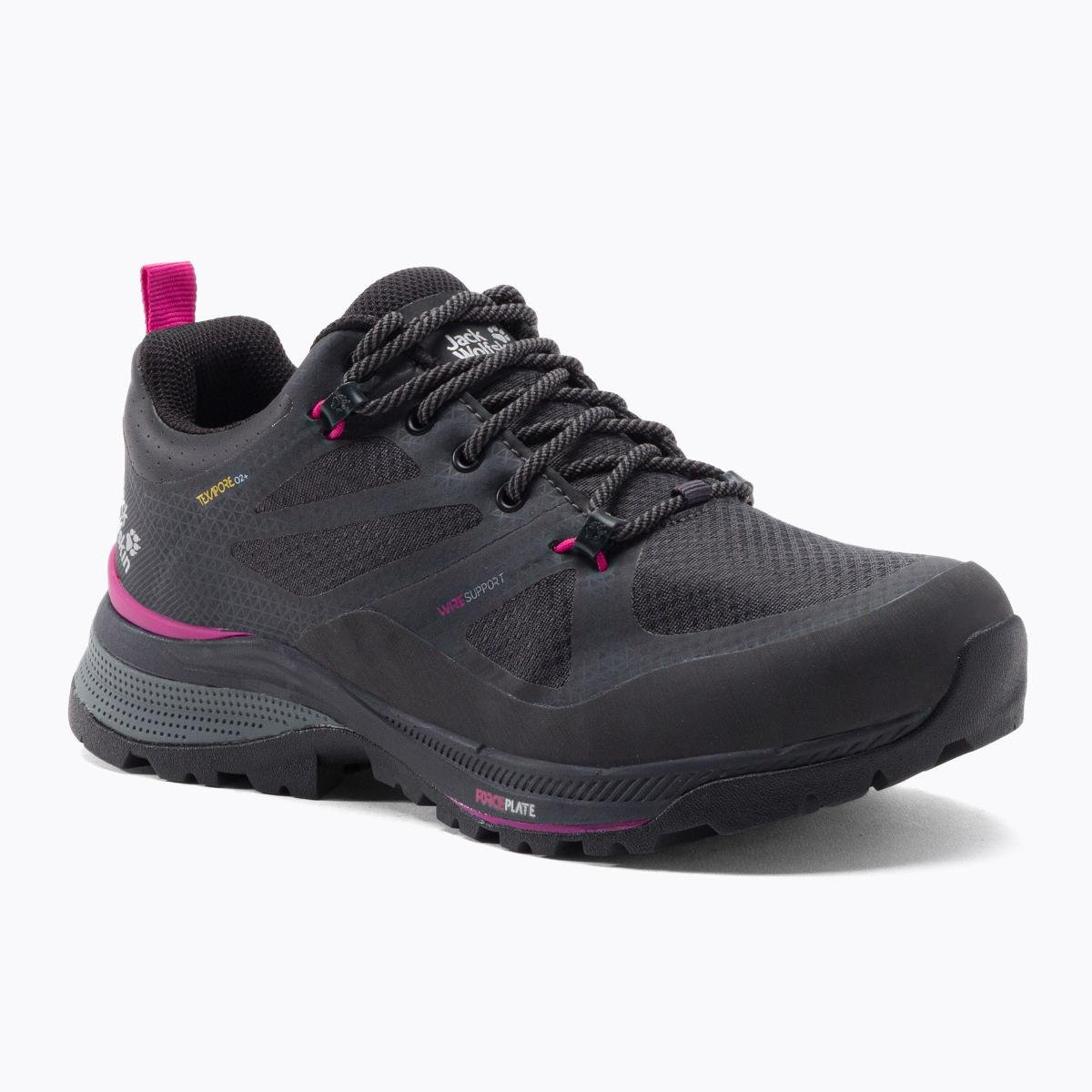 Buty trekkingowe damskie Jack Wolfskin Force Striker Texapore czarne 4038891_6381