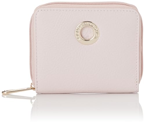 Mandarina Duck Mellow Leather Wallet, Akcesoria Podróżne-Portfele damskie, Cukierki Pink, OneSize