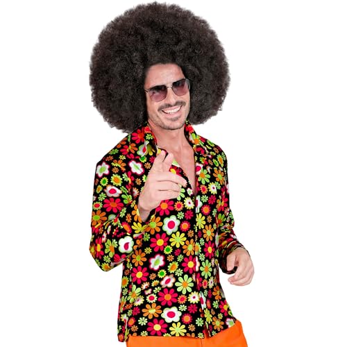 Widmann - Koszula męska 60s, hippie, reggae, flower power, disco fever, Schlagermove