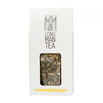 Long Man Tea Lemon & Ginger Herbata zielona sypana 80 g