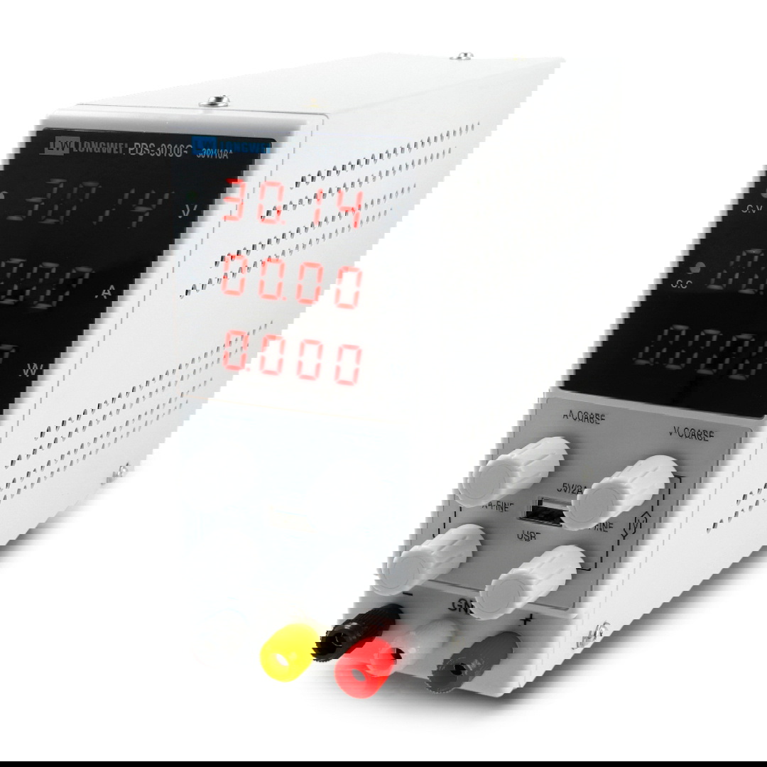 Zasilacz laboratoryjny LongWei PDS-3010G 0-30 V 0-10 A z portem USB