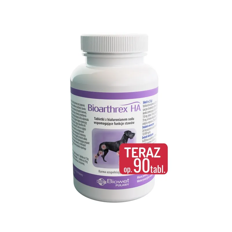 Bioarthrex HA 90 tabletek na stawy i kości