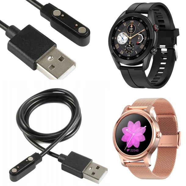 Ładowarka Kabel Do Smartwatch L13 L19 Dt95 R2