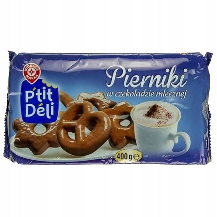 Wm P'tit Deli Pierniki W Czekoladzie Mlecznej