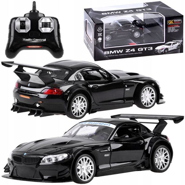 Auto Zdalnie Sterowane Bmw Z4 Licencja 1:24 Pilot 2,4ghz Światła