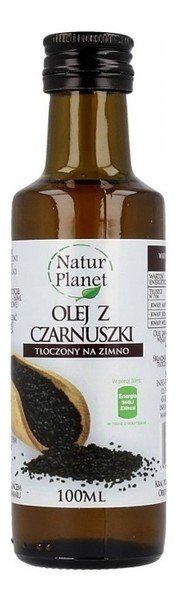 NaturPlanet Olej z Czarnuszki Nierafinowany, 100ml - !!! 24h WYSYŁKA !!!