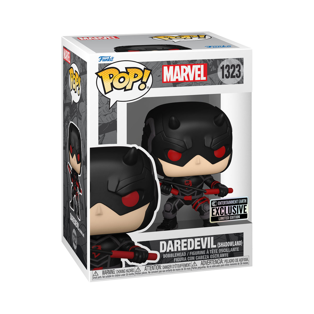 Funko POP! Marvel, figurka kolekcjonerska, Daredevil, Exclusive, 1323