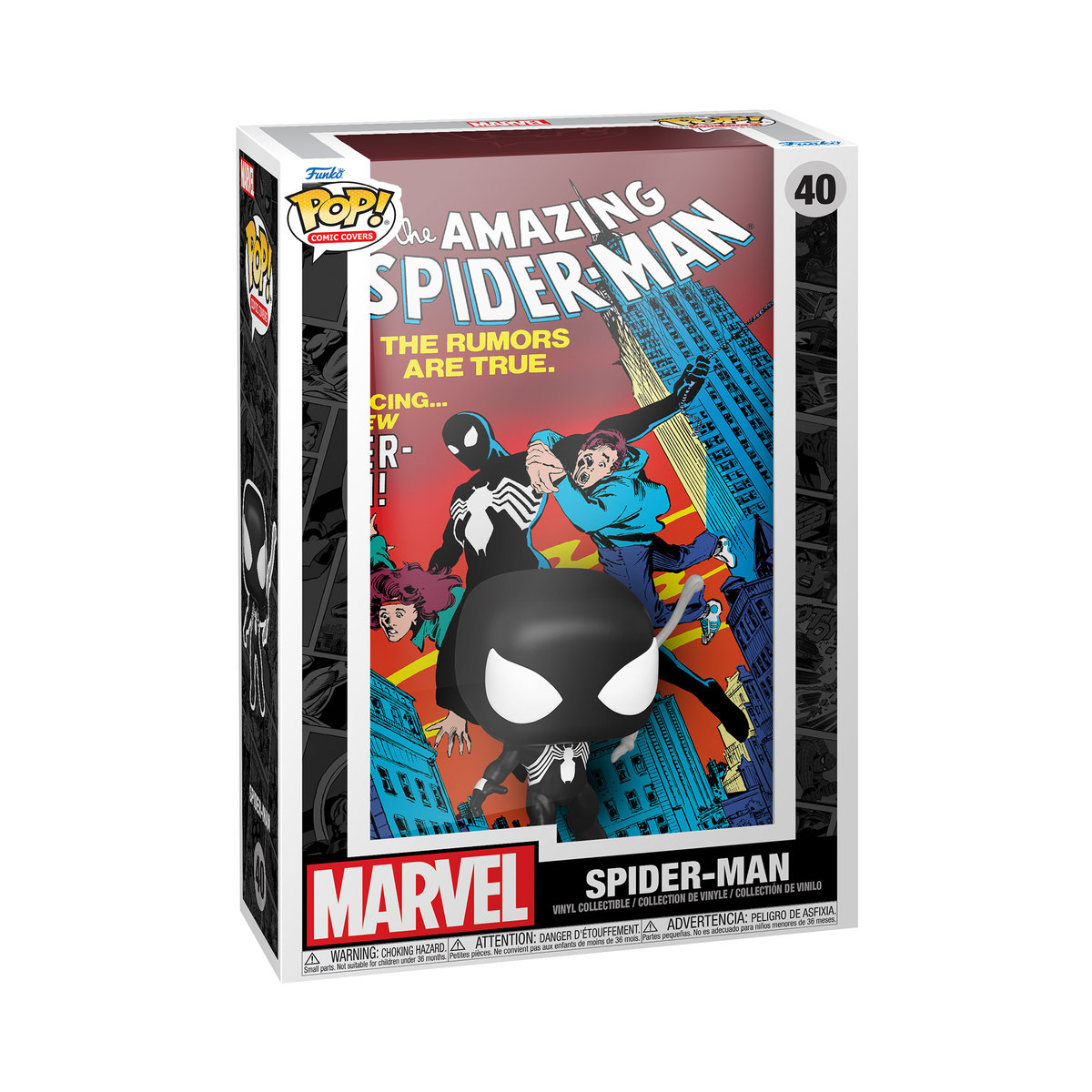 Funko Pop! Marvel, Figurka Kolekcjonerska, Comic Cover, Amazing Spider Man