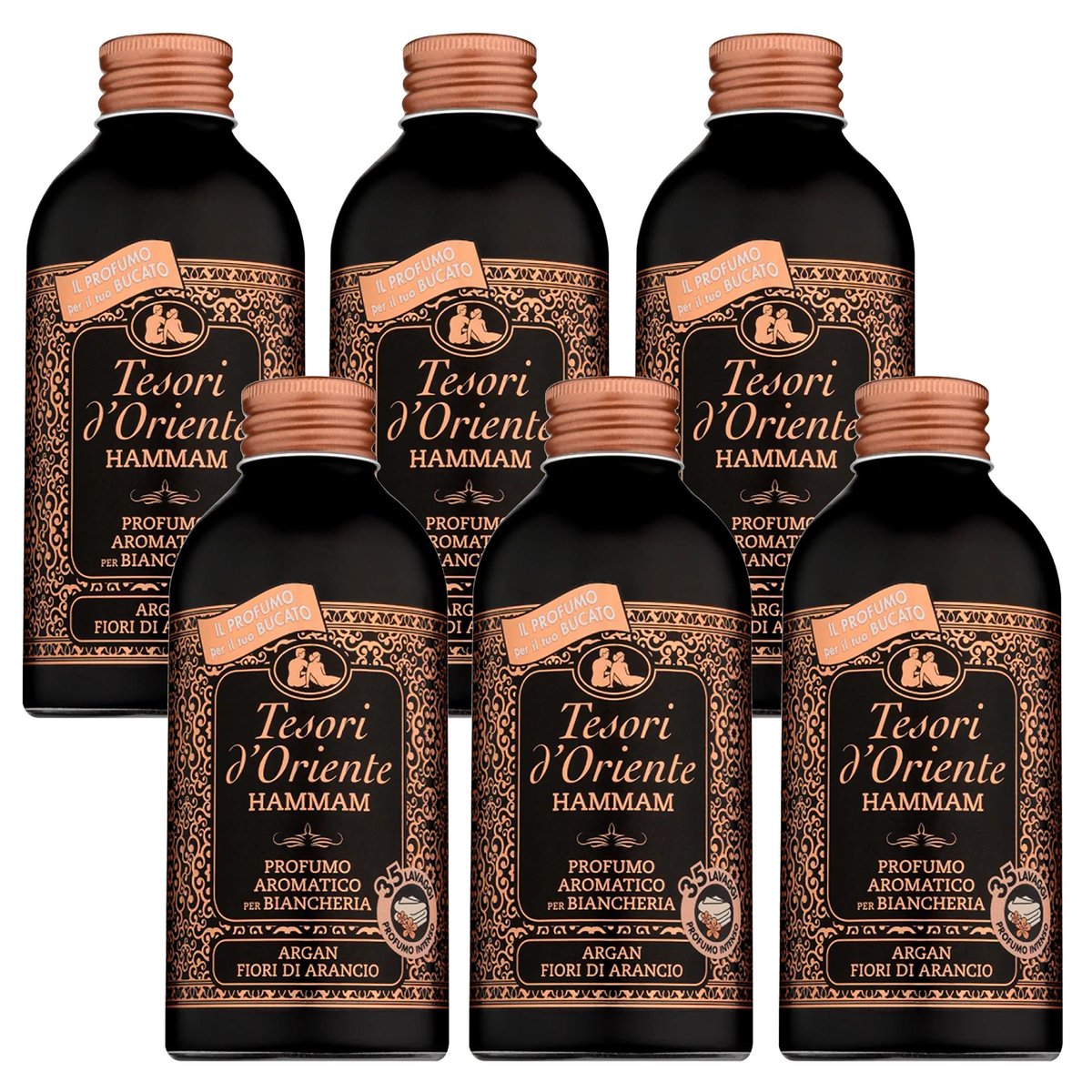 Tesori d'Oriente Hammam perfumy do prania 250 ml x6