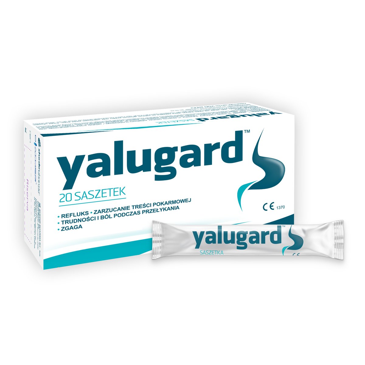 Yalugard™, Syrop Przeciwrefluksowy, 20 Szt.