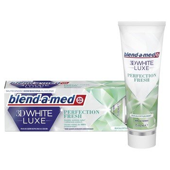 Blend-a-Med, 3D White Luxe Perfection Fresh, Wybielająca pasta do zębów, 75 ml