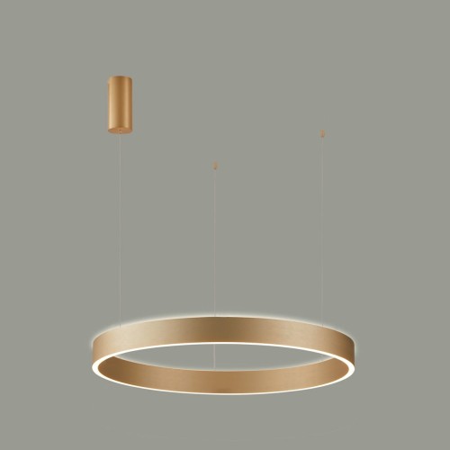 Brasco Up Down D80 lampa wisząca 2xLED/80W złota