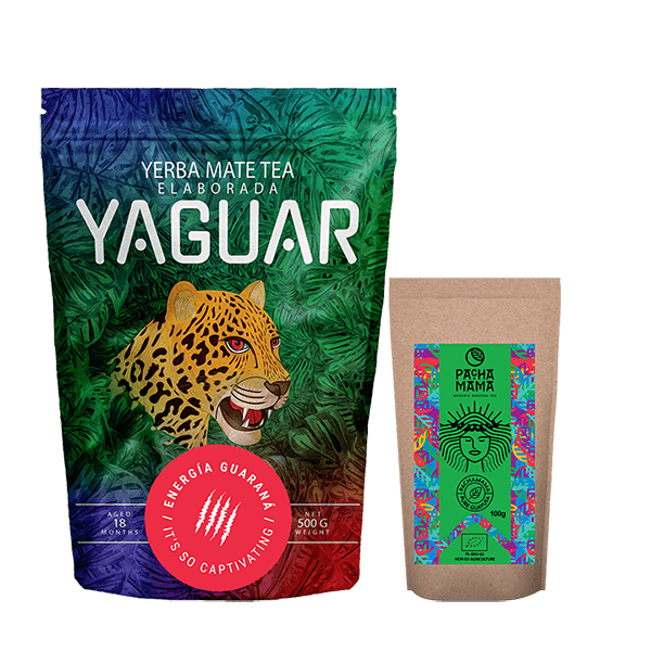 Zestaw Yerba Mate 0,5kg Guayusa Organiczna 100g