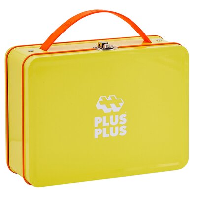 Plus Plus Plus-Plus, Midi Basic - 70 szt walizka metal + książeczka mokopico-1576-0