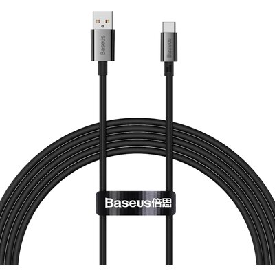 Kabel USB do USB-C Baseus Superior 100W 1m (czarny)