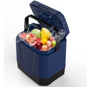Lodówka samochodowa turystyczna 35L Granatowa