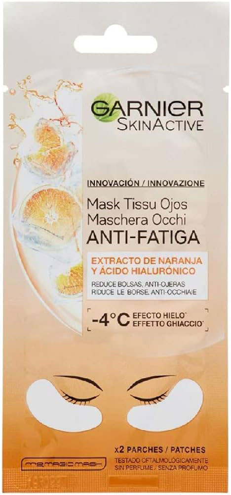 Łaty pod oczy Garnier Skin Active Anti-Fatigue Eye Mask 2 stz (3600542154741)