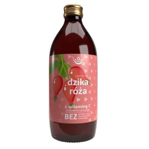 OLEOFARM Dzika róża sok z naturalną witaminą C, 500ml - !!! 24h WYSYŁKA !!!