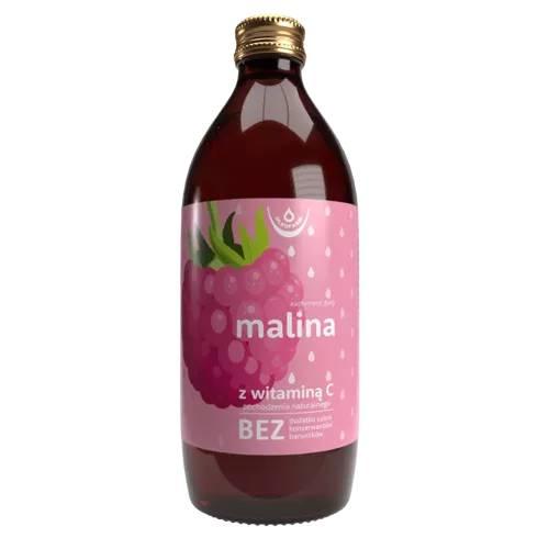 OLEOFARM Malina sok z naturalną witaminą C, 500ml - !!! 24h WYSYŁKA !!!