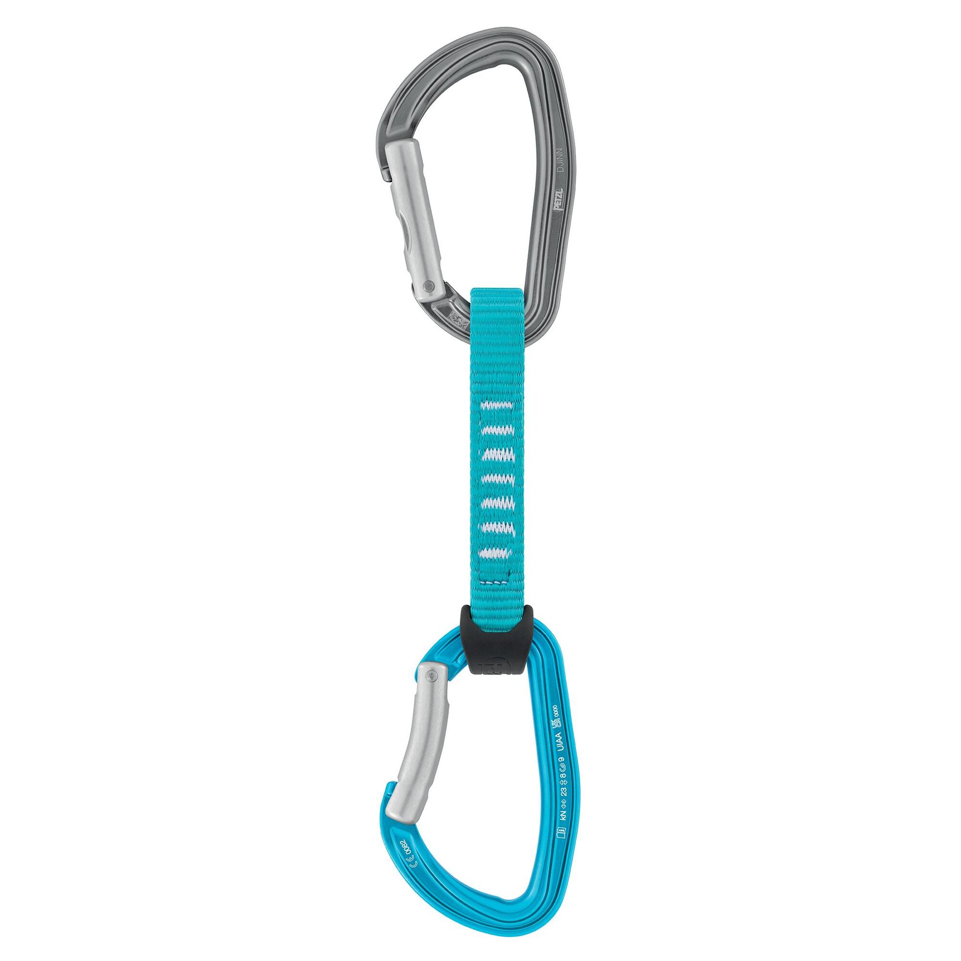 Ekspres wspinaczkowy Petzl Djinn Acess 12 cm - turquoise