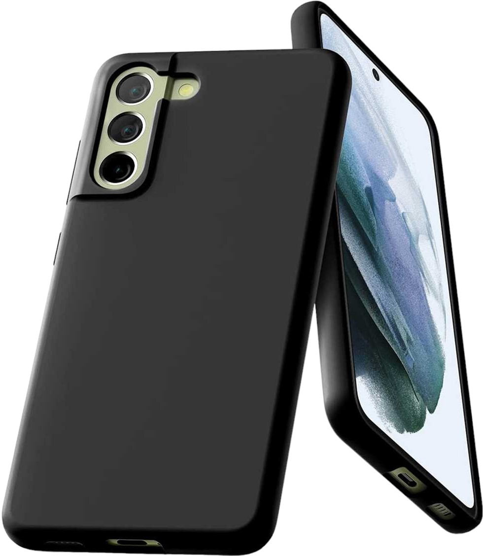 Panel Goospery Mercury Silicone do Samsung Galaxy S21 FE Czarny (8809821457398)