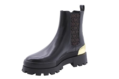 Michael Kors Rowan Bootie, Botki Damskie, Black, 42 EU, Czarny, 42 EU