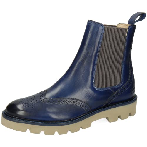 Melvin & Hamilton Botki damskie Sally 112, niebieski, 36 EU Schmal