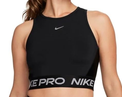 Nike Damski W Np Df Crop Tank Shine krótki tank top