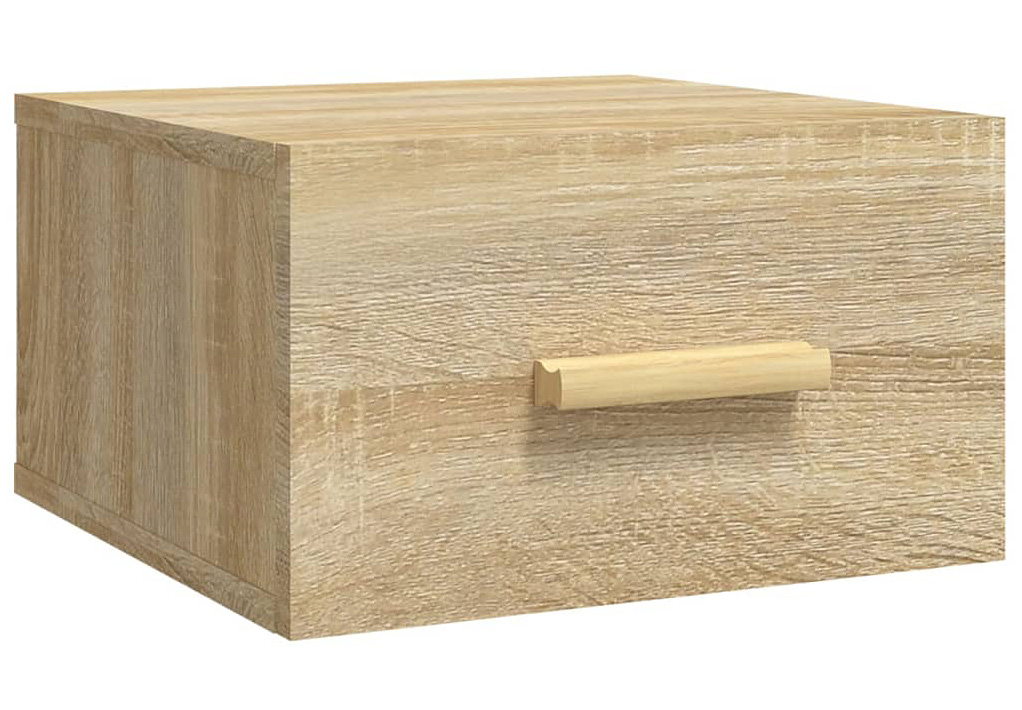 Minimalistyczna wisząca szafka nocna dąb sonoma C5-C33