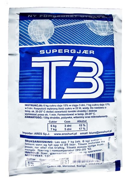 Drożdże Gorzelnicze Super T3