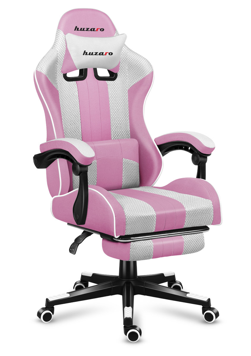 Fotel Gamingowy Huzaro Force 4.7 Pink Mesh