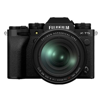 Fujifilm X-T5 czarny + Fujinon XF 16-80 OiSR WR