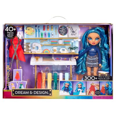 MGA Rainbow High Dream & Design Fashion Studio Playset + lalka Skyler 587514 Mga Entertainment