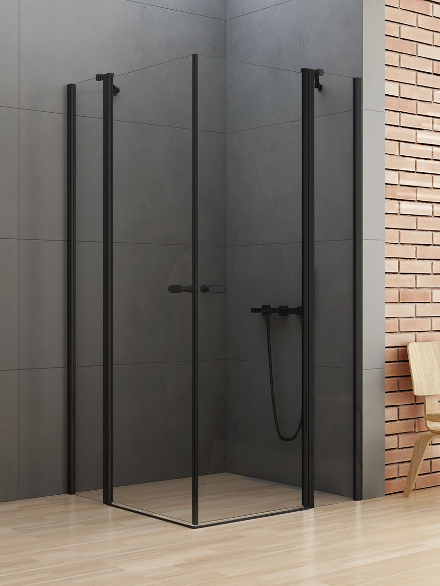 Kabina prysznicowa New Trendy New Soleo 90x100 prostokątna miedź uniwersalna K-2018