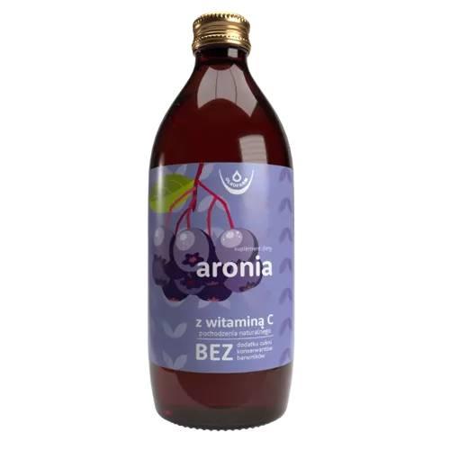 OLEOFARM Aronia sok z naturalną witaminą C, 500ml - sok z owoców aronii  - !!! 24h WYSYŁKA !!!