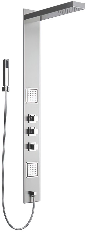 Mexen Savio zestaw prysznicowy podtynkowy, chrom - 7605-03-00