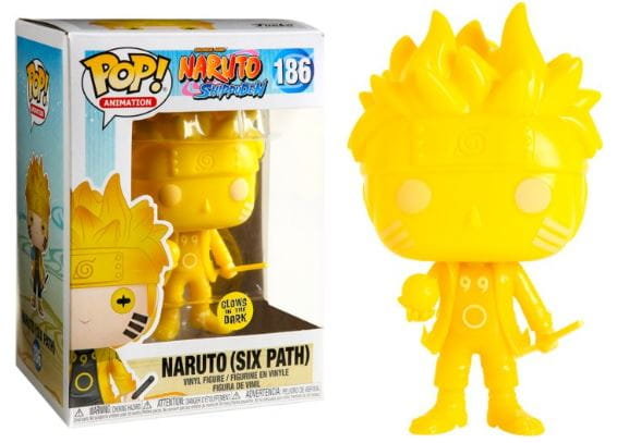 Funko POP! Anime, figurka kolekcjonerska, Naruto, Naruto Six Path Yellow, 186
