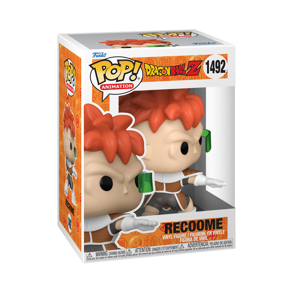Funko POP! Anime, figurka kolekcjonerska, Dragon Ball Z, Recoome, 1492