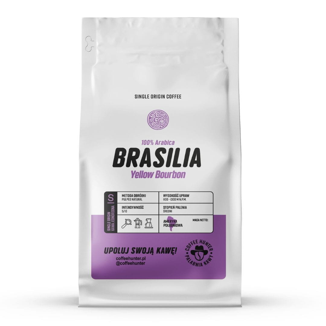 Brasilia Yellow Bourbon KAWA ZIARNISTA - 1000 g