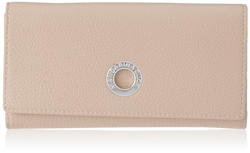 Mandarina Duck Mellow Leather Wallet, Akcesoria Podróżne-Portfele damskie, Ciepłe Taupe, OneSize