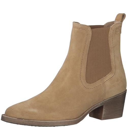 Tamaris Damskie sztyblety 1-25704-42, piaskowy, 38 EU