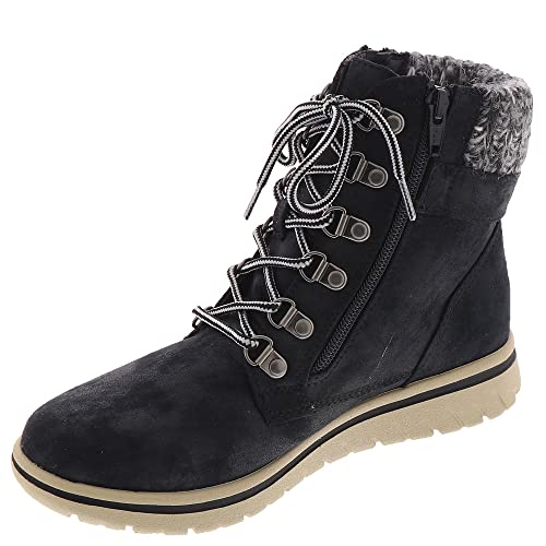 CLIFFS BY WHITE MOUNTAIN Hearty damskie botki, Czarny sweter z tkaniny - 36 EU