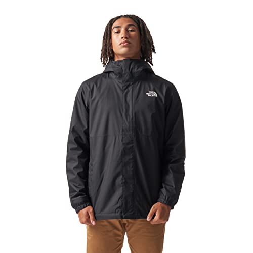 The North Face - Męska Kurtka Resolve - Wodoodporna i Oddychająca Kurtka Turystyczna, Black, XL