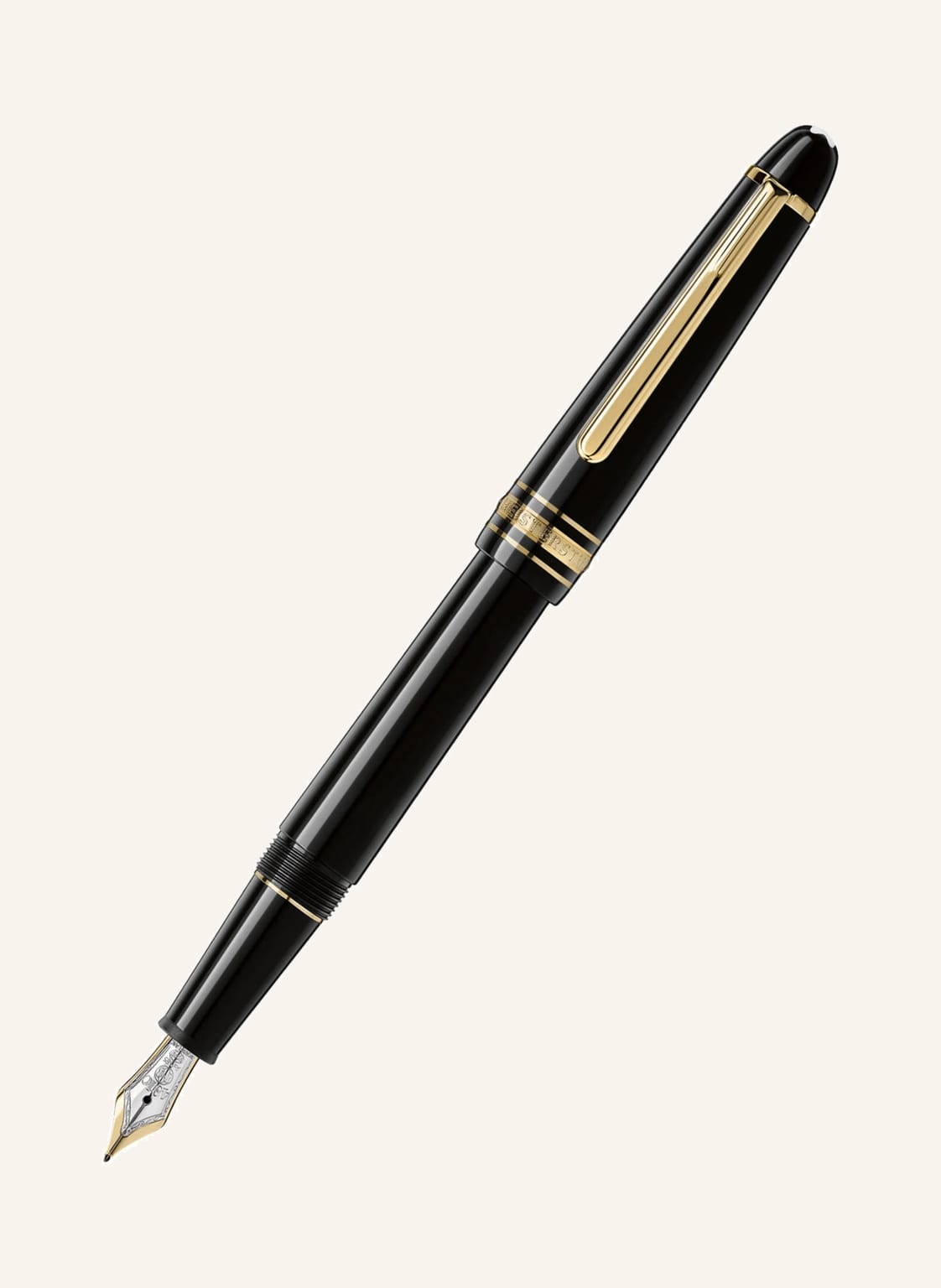 Montblanc Pióro Wieczne Meisterstück Gold Coated Classique schwarz