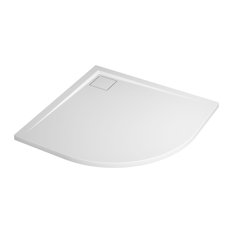 SanSwiss Livada Brodzik półokrągły 100x100 cm biały W20R5509004