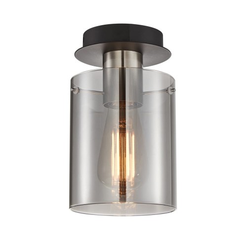 Sardo lampa sufitowa 1xE27 nikiel satyna SPL-5581-1SC-SC-SG